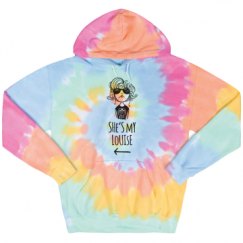 Unisex Tie-Dye Fleece Hoodie