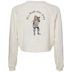 Women's Raglan Pullover Fleece