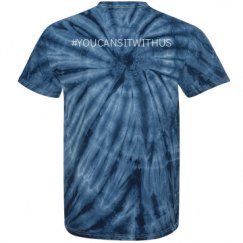 Youth Tie-Dye Cyclone Pinwheel Tee