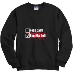 Unisex Film and Foil Crewneck Sweatshirt