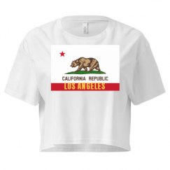 Ladies Festival Cali Crop Top Tee