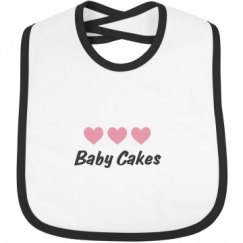 Infant Contrast Trim Bib