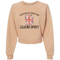 Women's Raglan Pullover Fleece