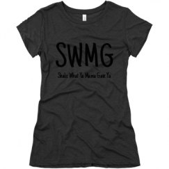 Ladies Slim Fit Super Soft Triblend Tee