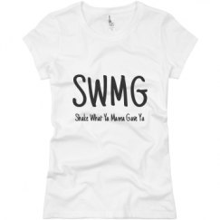 Ladies Slim Fit Basic Promo Jersey Tee