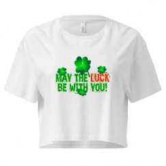 Ladies Festival Cali Crop Top Tee