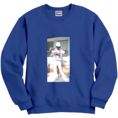 Unisex Film and Foil Crewneck Sweatshirt