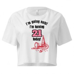 Ladies Festival Cali Crop Top Tee