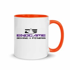 11oz Ceramic Mug with Color Inside