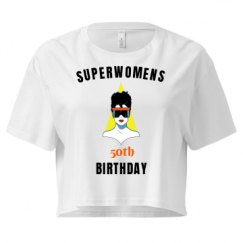 Ladies Festival Cali Crop Top Tee