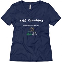 Womens V Neck Party Shirt