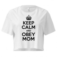 Ladies Festival Cali Crop Top Tee