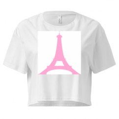 Ladies Festival Cali Crop Top Tee