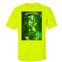 Unisex Ultra Cotton Safety Neon Crewneck Tee