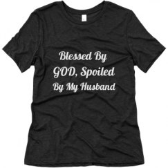 Ladies Relaxed Fit Super Soft Triblend Tee