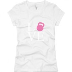 Ladies Slim Fit Basic Promo Jersey Tee