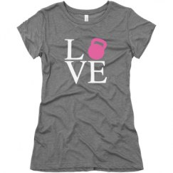 Ladies Slim Fit Super Soft Triblend Tee