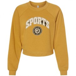 Women's Raglan Pullover Fleece