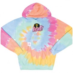 Unisex Tie-Dye Fleece Hoodie