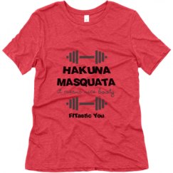 Ladies Relaxed Fit Super Soft Triblend Tee