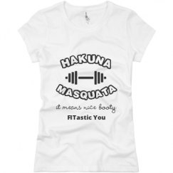 Ladies Slim Fit Basic Promo Jersey Tee