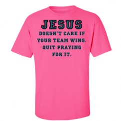 Unisex Ultra Cotton Safety Neon Crewneck Tee