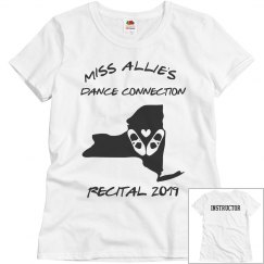 MISS ALLIE AND MISS FRANNIE RECITAL TEE