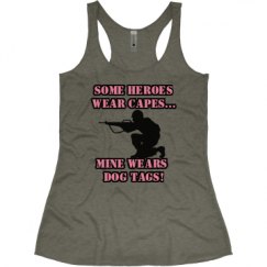 Ladies Slim Fit Super Soft Racerback Triblend Tank