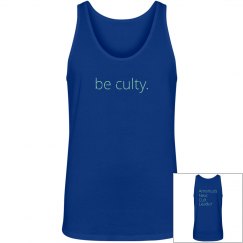 be culty. unisex tank