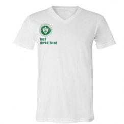 Unisex V-Neck Jersey Tee