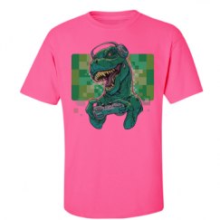 Unisex Ultra Cotton Safety Neon Crewneck Tee