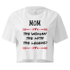 Ladies Festival Cali Crop Top Tee