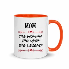 11oz Ceramic Mug with Color Inside