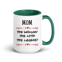 15oz Ceramic Mug with Color Inside