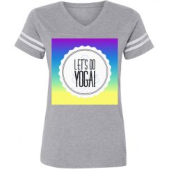 Ladies Relaxed Fit Vintage Sports Tee