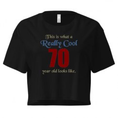 Ladies Festival Cali Crop Top Tee