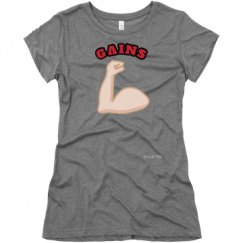 Ladies Slim Fit Super Soft Triblend Tee