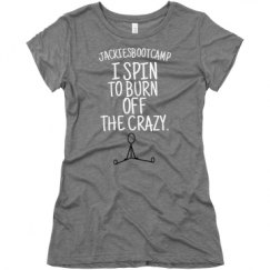 Ladies Slim Fit Super Soft Triblend Tee