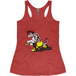 Ladies Slim Fit Super Soft Racerback Triblend Tank