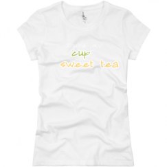 Ladies Slim Fit Basic Promo Jersey Tee