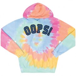Unisex Tie-Dye Fleece Hoodie