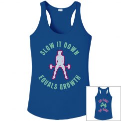 DONDIFITNESS LADIES RAZOR BACK TANK TOP