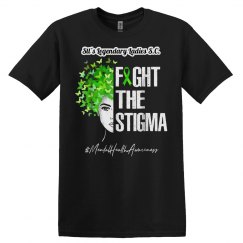 #Mental Health 2021 - 1Fight The Stigma - Black