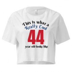 Ladies Festival Cali Crop Top Tee