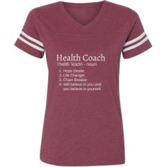 Ladies Relaxed Fit Vintage Sports Tee