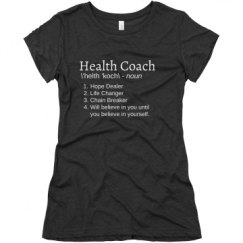 Ladies Slim Fit Super Soft Triblend Tee