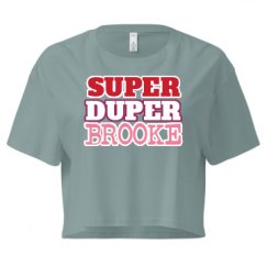 Ladies Festival Cali Crop Top Tee