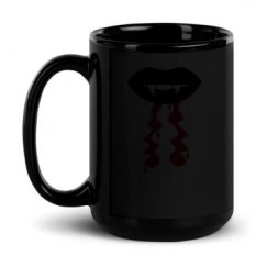 15oz Black Glossy Mug