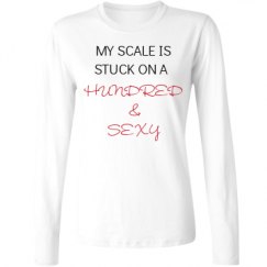 Ladies Relaxed Fit Basic Long Sleeve Tee