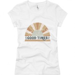 Ladies Slim Fit Basic Promo Jersey Tee